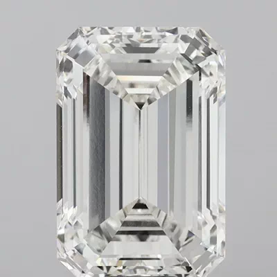 11.52ct G VVS2 Very Good Cut Emerald Lab Grown Diamond