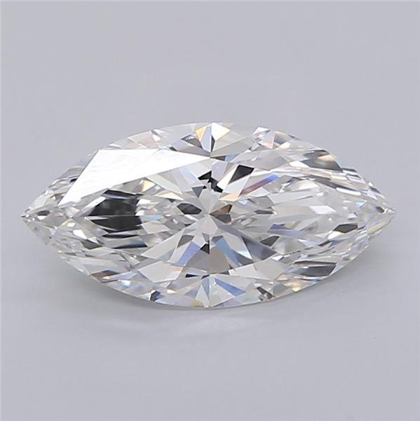 2.03ct E VVS1 Rare Carat Ideal Cut Marquise Lab Grown Diamond