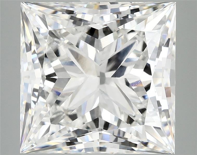 7.55ct E VS1 Rare Carat Ideal Cut Princess Lab Grown Diamond