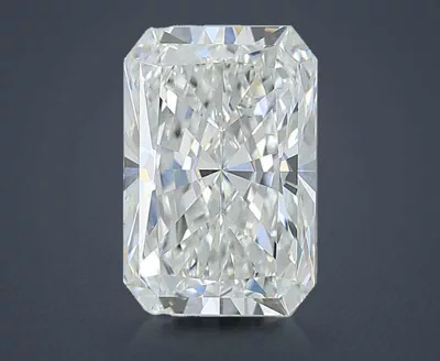 2.74ct E VS1 Rare Carat Ideal Cut Radiant Lab Grown Diamond