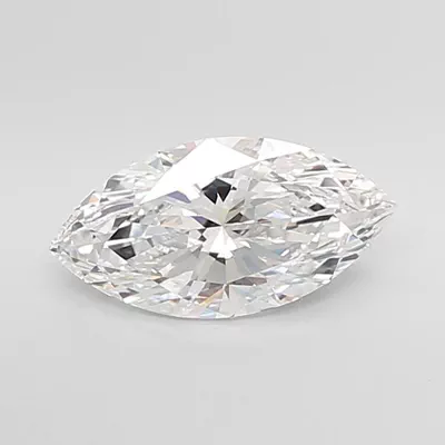 3.04ct D VS1 Rare Carat Ideal Cut Marquise Lab Grown Diamond