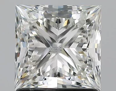 1.51ct J SI2 Rare Carat Ideal Cut Princess Diamond