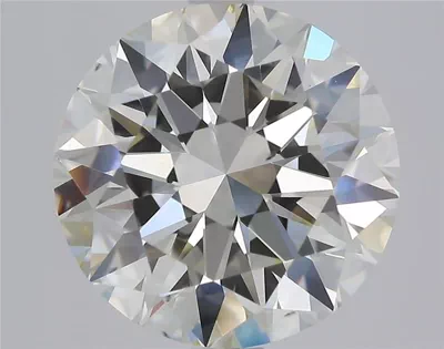 3.02ct K VS2 Rare Carat Ideal Cut Round Diamond