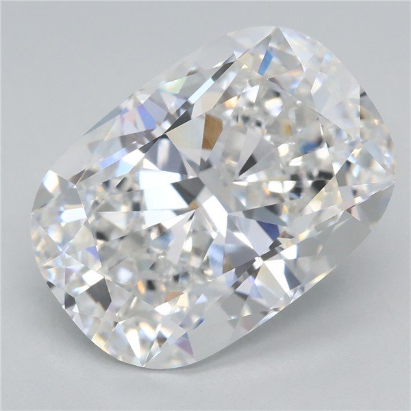 5.08ct E VVS2 Rare Carat Ideal Cut Cushion Lab Grown Diamond