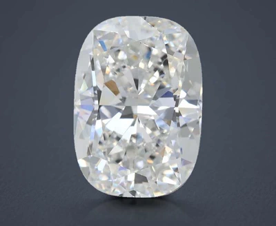 5.08ct E VVS2 Rare Carat Ideal Cut Cushion Lab Grown Diamond
