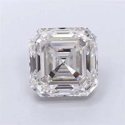 3.22ct G VVS2 Excellent Cut Asscher Lab Grown Diamond