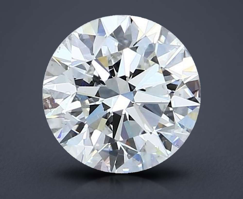2.00ct G SI1 Rare Carat Ideal Cut Round Diamond