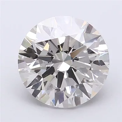2.70ct F VVS2 Rare Carat Ideal Cut Round Lab Grown Diamond