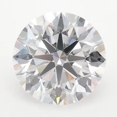 3.01ct D VS1 Rare Carat Ideal Cut Round Lab Grown Diamond