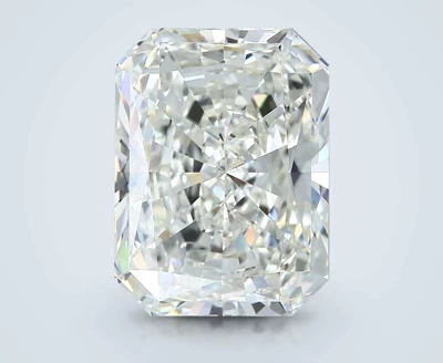 7.23ct K SI1 Rare Carat Ideal Cut Radiant Diamond