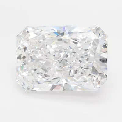 3.09ct D VVS2 Rare Carat Ideal Cut Radiant Lab Grown Diamond
