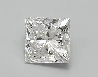 0.92ct E VVS1 Rare Carat Ideal Cut Princess Lab Grown Diamond