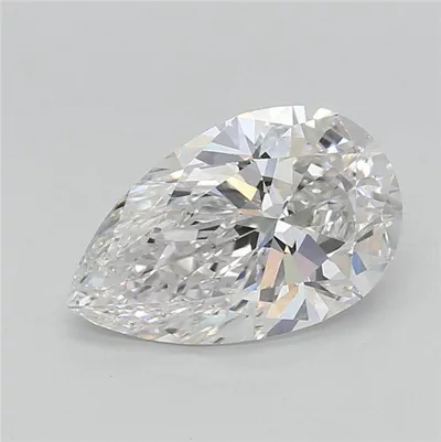 2.07ct E VS2 Rare Carat Ideal Cut Pear Lab Grown Diamond