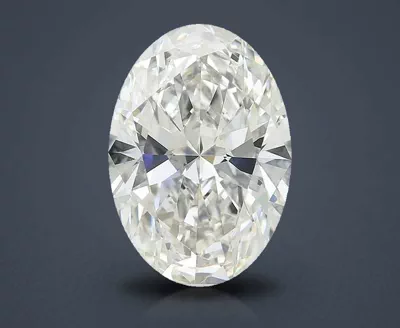 10.26ct H VS1 Rare Carat Ideal Cut Oval Lab Grown Diamond