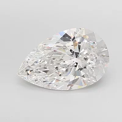 6.00ct E VVS2 Rare Carat Ideal Cut Pear Lab Grown Diamond