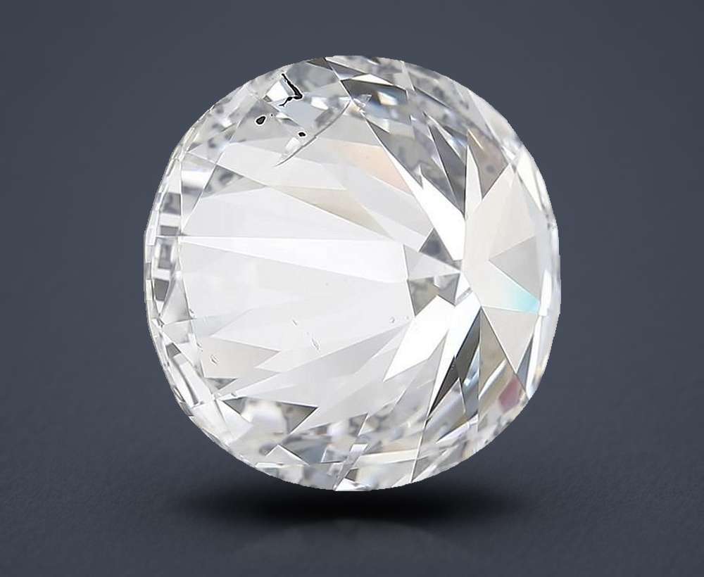 4.60ct D SI2 Rare Carat Ideal Cut Round Diamond