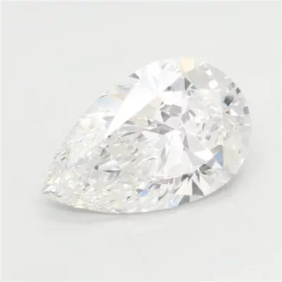 2.09ct F VS1 Rare Carat Ideal Cut Pear Lab Grown Diamond