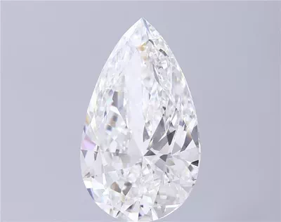 11.06ct F VVS2 Rare Carat Ideal Cut Pear Lab Grown Diamond