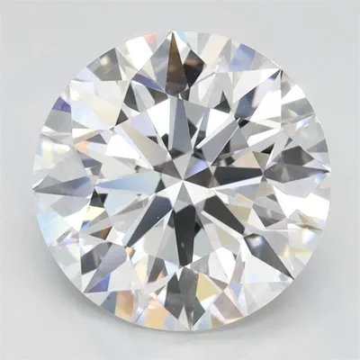 2.60ct D VVS1 Rare Carat Ideal Cut Round Lab Grown Diamond