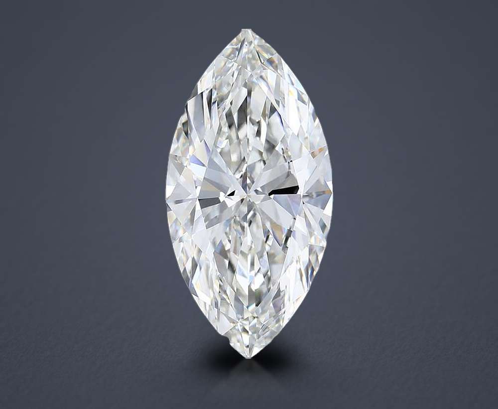 11.05ct F VVS2 Rare Carat Ideal Cut Marquise Lab Grown Diamond
