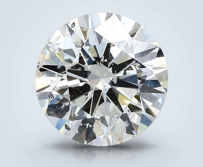 3.00ct J SI2 Rare Carat Ideal Cut Round Diamond