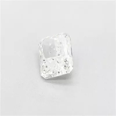 3.11ct I SI1 Rare Carat Ideal Cut Radiant Diamond