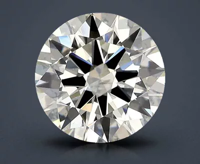 2.55ct K SI1 Rare Carat Ideal Cut Round Diamond