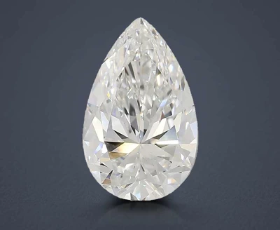 3.19ct E VS1 Very Good Cut Pear Lab Grown Diamond