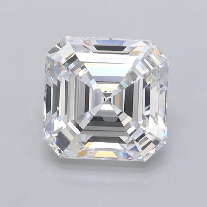0.96ct D IF Rare Carat Ideal Cut Asscher Lab Grown Diamond