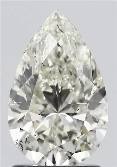 1.50ct K SI1 Rare Carat Ideal Cut Pear Diamond
