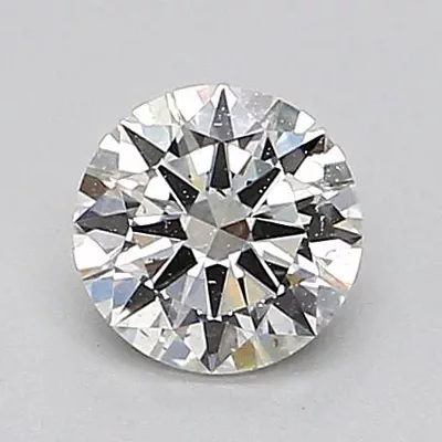 0.44ct H SI1 Rare Carat Ideal Cut Round Diamond