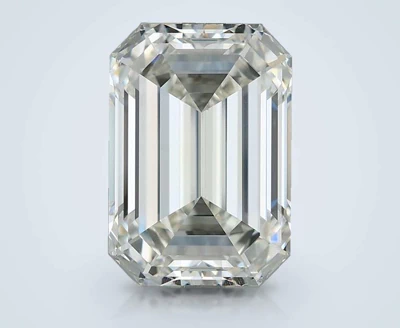 5.05ct H VS1 Rare Carat Ideal Cut Emerald Diamond