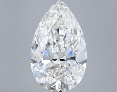 12.07ct G VS1 Rare Carat Ideal Cut Pear Lab Grown Diamond