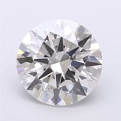 2.10ct F VVS2 Excellent Cut Round Lab Grown Diamond