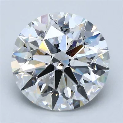 5.01ct F SI2 Excellent Cut Round Diamond