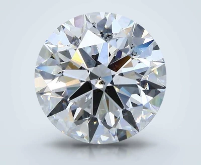 5.01ct F SI2 Excellent Cut Round Diamond