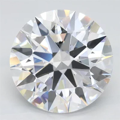 3.98ct D FL Rare Carat Ideal Cut Round Lab Grown Diamond