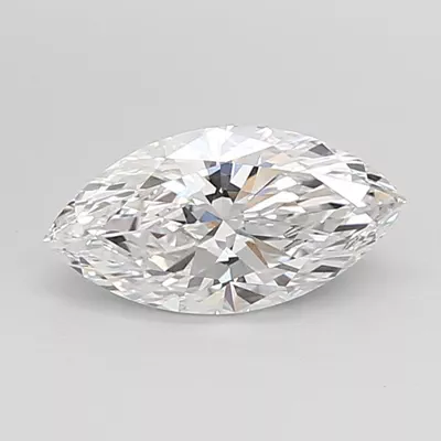 1.55ct D VVS2 Rare Carat Ideal Cut Marquise Lab Grown Diamond