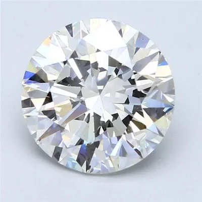 4.01ct G VS2 Rare Carat Ideal Cut Round Diamond