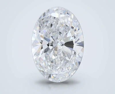 1.24ct D VS1 Rare Carat Ideal Cut Oval Lab Grown Diamond
