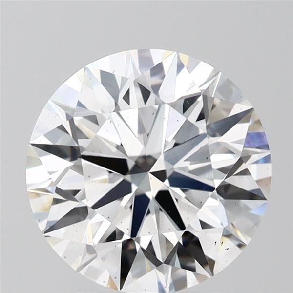 3.56ct E SI1 Rare Carat Ideal Cut Round Lab Grown Diamond