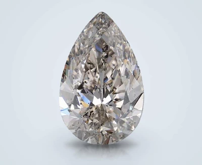 2.03ct J SI2 Rare Carat Ideal Cut Pear Diamond