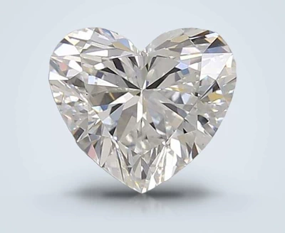 1.72ct E VS1 Rare Carat Ideal Cut Heart Lab Grown Diamond