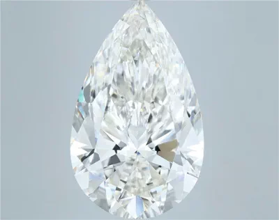 9.13ct I VVS1 Rare Carat Ideal Cut Pear Diamond