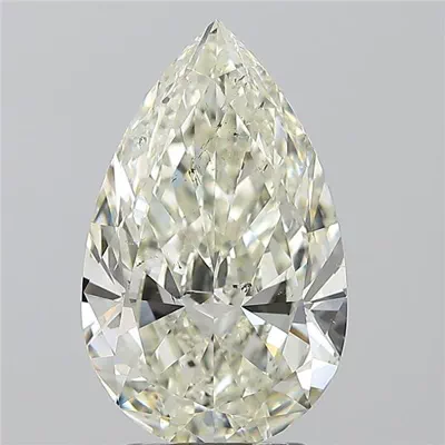 3.01ct K SI2 Very Good Cut Pear Diamond