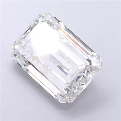 9.03ct E VVS2 Excellent Cut Emerald Lab Grown Diamond