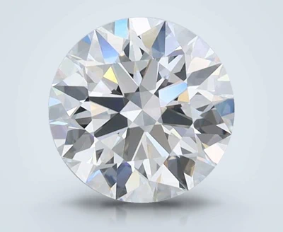 1.38ct D FL Rare Carat Ideal Cut Round Lab Grown Diamond