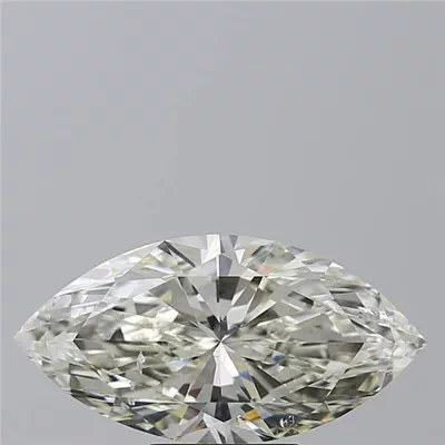 4.03ct K SI2 Rare Carat Ideal Cut Marquise Diamond