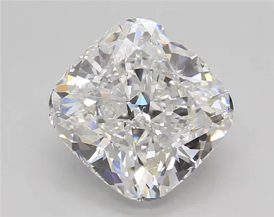 5.02ct E VVS2 Rare Carat Ideal Cut Cushion Lab Grown Diamond