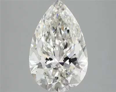 2.54ct H VS1 Rare Carat Ideal Cut Pear Lab Grown Diamond